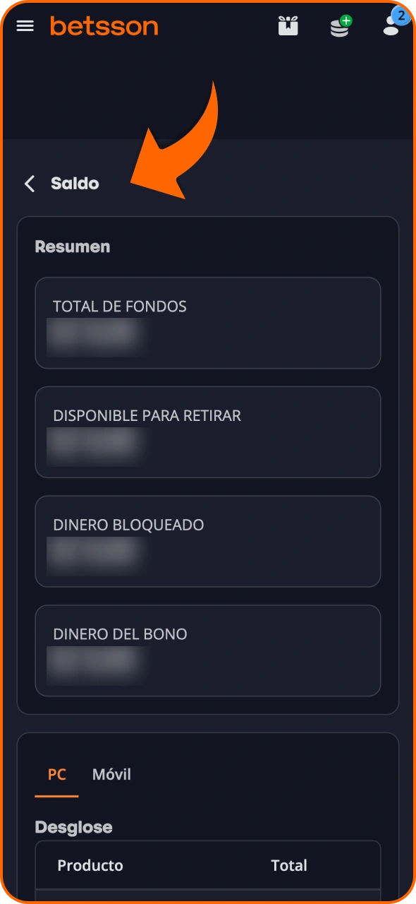 Recibe tus ganancias de Betsson en un plazo de hasta 72 horas hábiles.